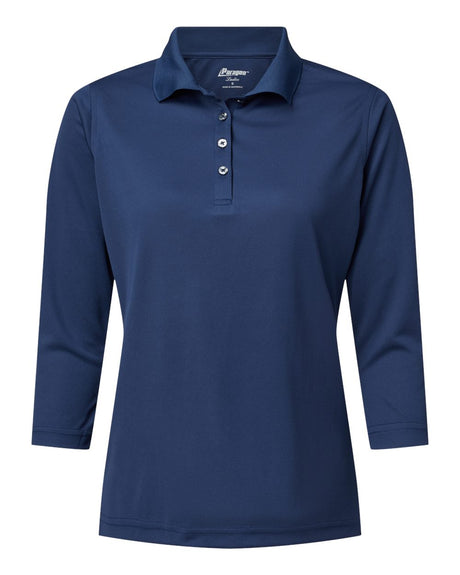 Paragon Women's Lady Palm Three-Quarter Sleeve Polo