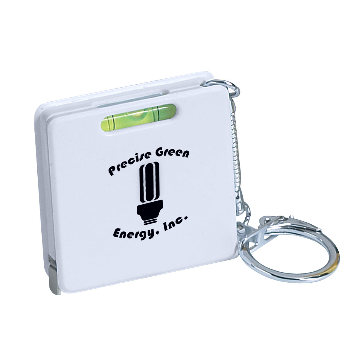 Square Level Tape Measure Key Tag