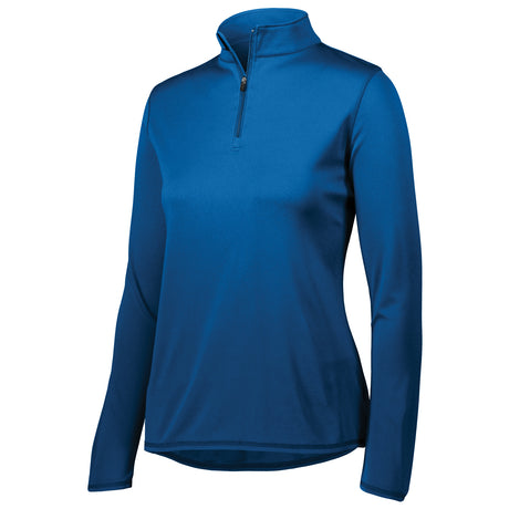 Ladies Attain Wicking 1/4 Zip Pullover