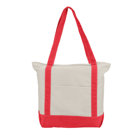 Zephyr - Cotton Canvas Boat Tote Bag