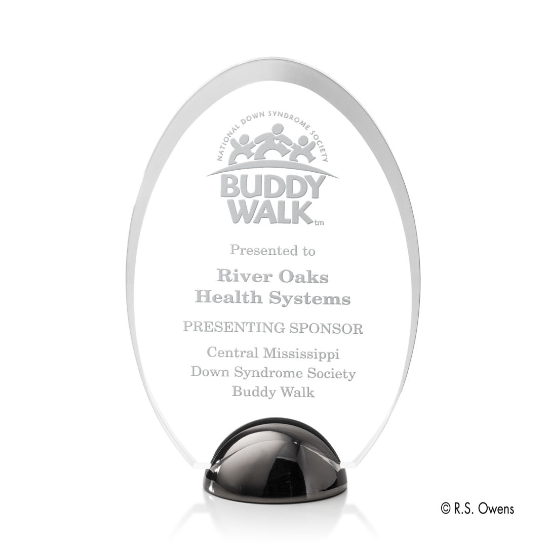 Janus Hemisphere Award - Laser Engraved
